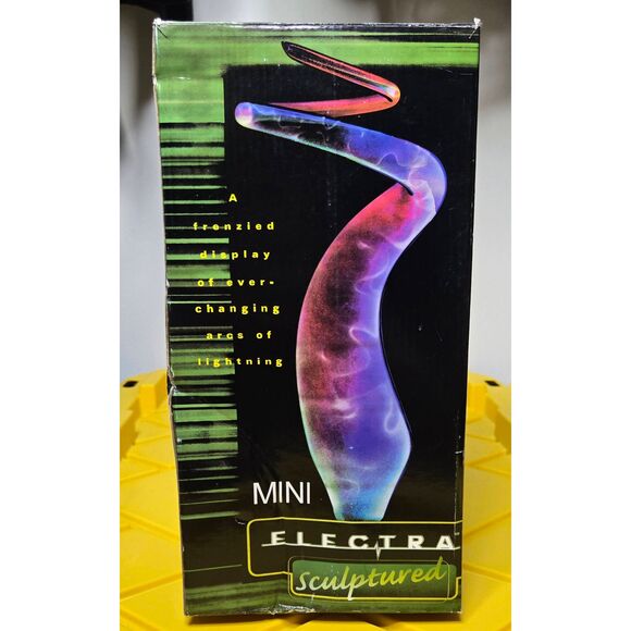 Vintage Lumisource Mini Elecrra Sculptured Y2K Touch Sensitive With Original Box - Picture 1 of 9